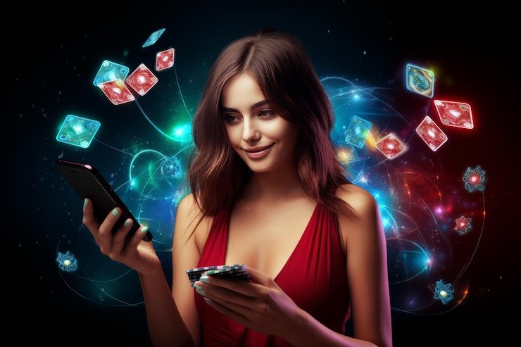 Tangkapan layar aplikasi rajaku4d menampilkan dashboard utama dengan permainan slot dan opsi pertandingan olahraga